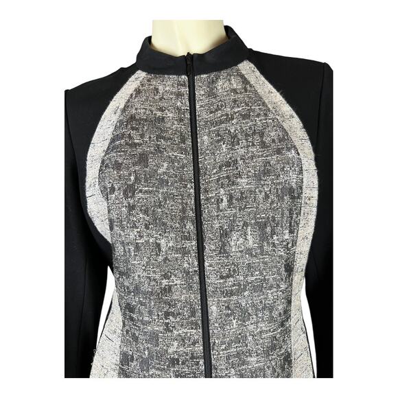 Lafayette 148 Linen Blend Womens Blazer Jacket Office Career Professional 4 - Picture 4 of 10